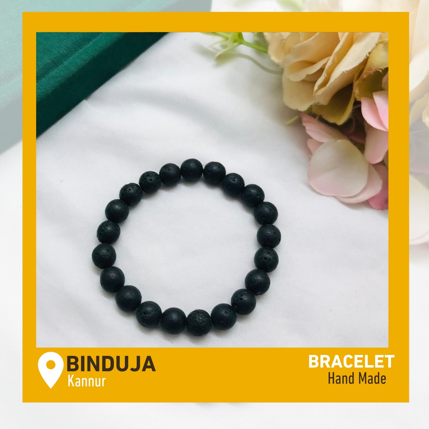 Lava Beads Bracelet