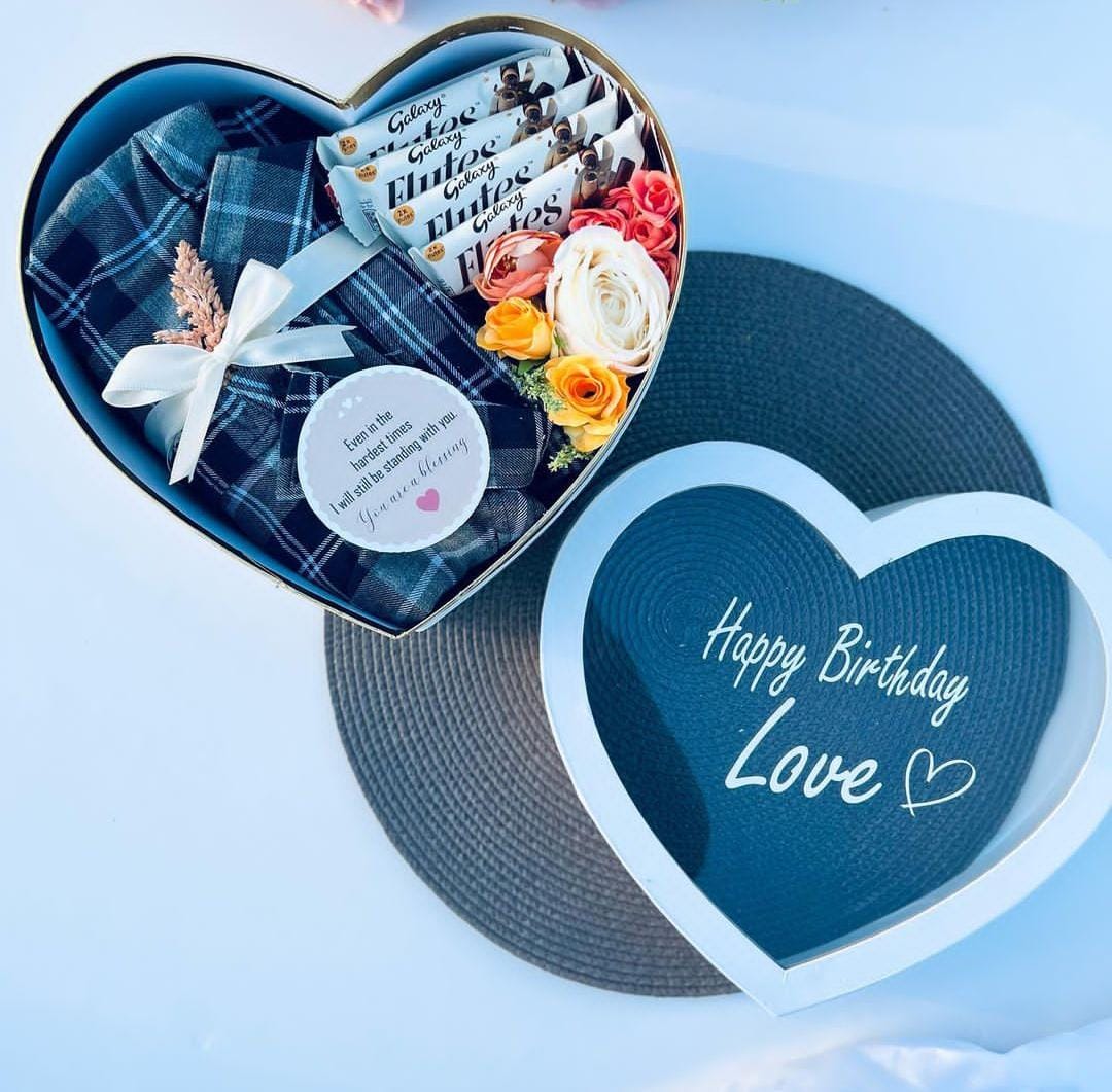 Transparent heart shape gift box - EWSELLS